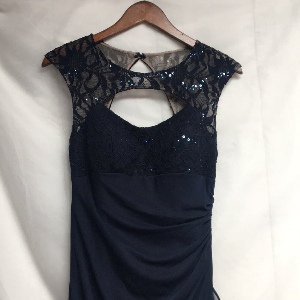 Navy blue dress